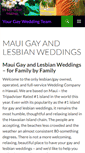 Mobile Screenshot of mygayhawaiiweddings.com